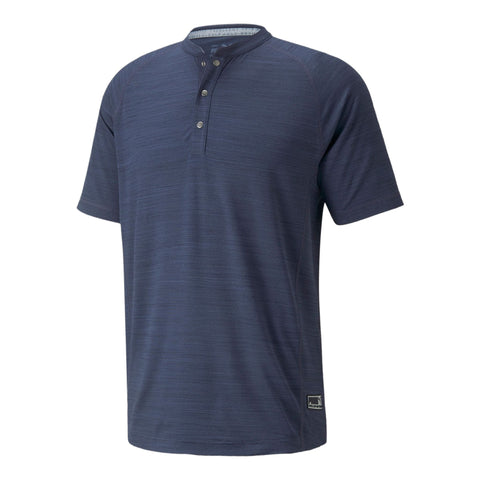 Polo Mat Henley Herren