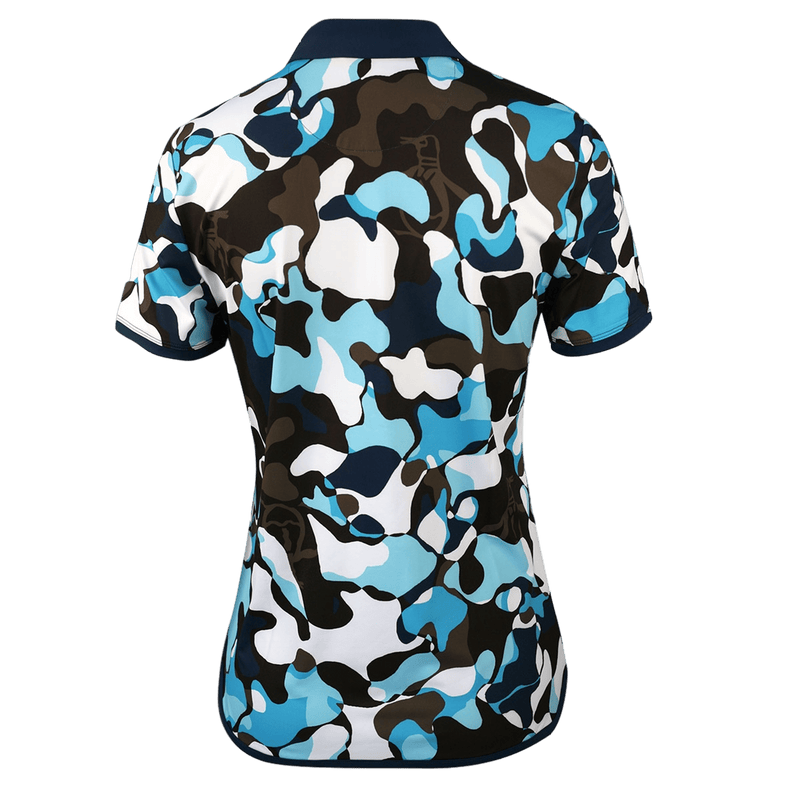Abstract Printed Poloshirt
