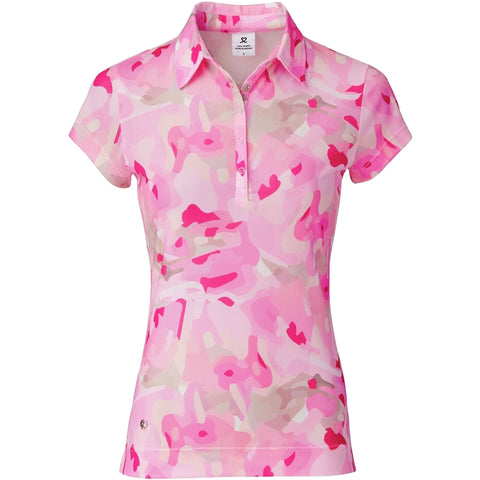 QuickDry Cammy Mesh Cap Sleeve Polo Damen