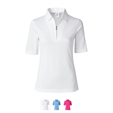 MACY 1/2S POLO SHIRT Pacific XS