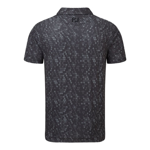 Digital Camo Print Lisle Polo Herren