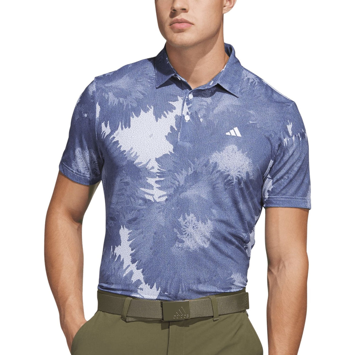 Flower Mesh Poloshirt