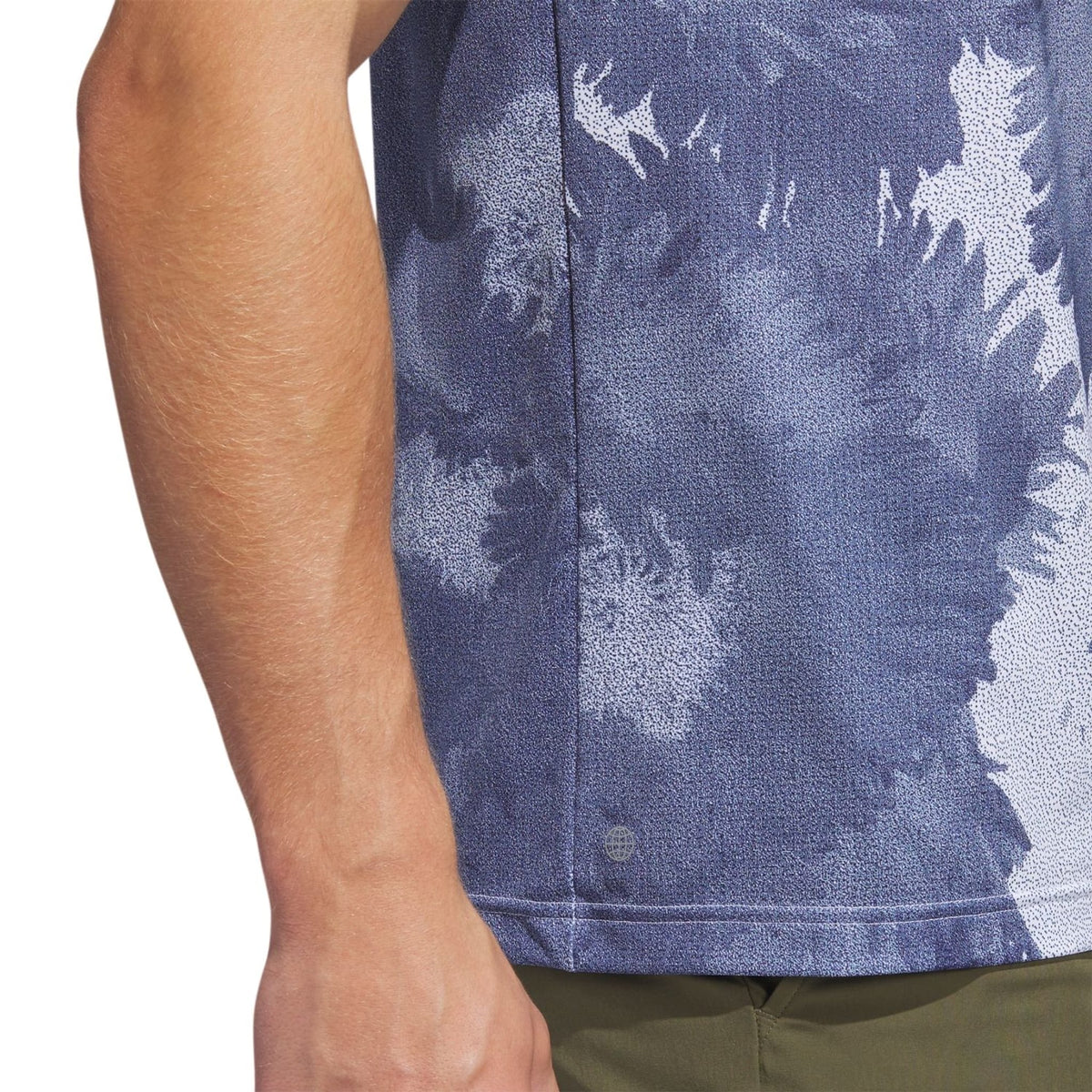 Flower Mesh Poloshirt