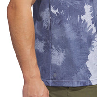 Flower Mesh Poloshirt