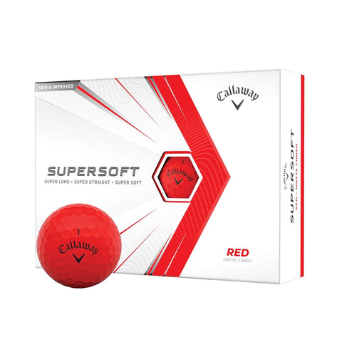 Supersoft Matt Golfbälle (2021)