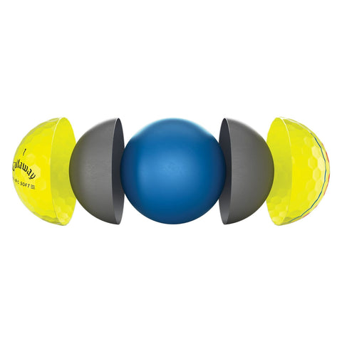 ERC Soft Triple Track Golfbaelle
