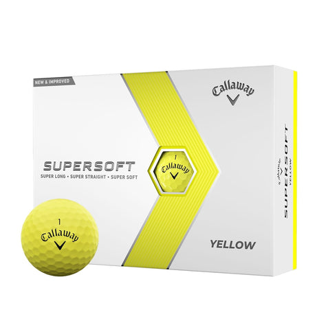 Supersoft (23) Golfbälle (12 Stück)