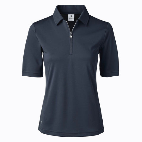 Macy Golf Polo Weiß Langarm XS Damen