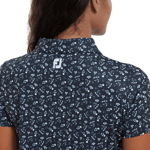 Floral Print Poloshirt