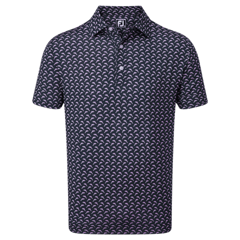 Leaping Dolphins Polo Print Lisle
