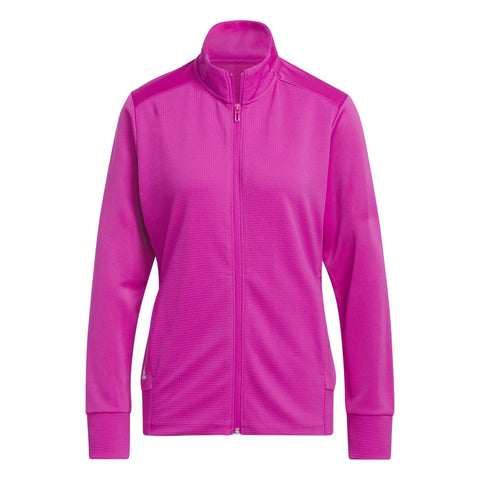 Textured Full-Zip Jacke