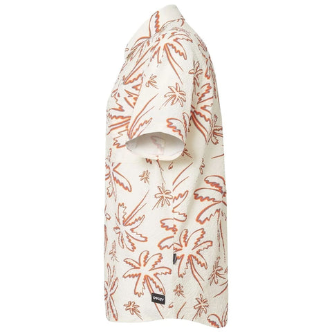 Deco Palms Button Down Poloshirt