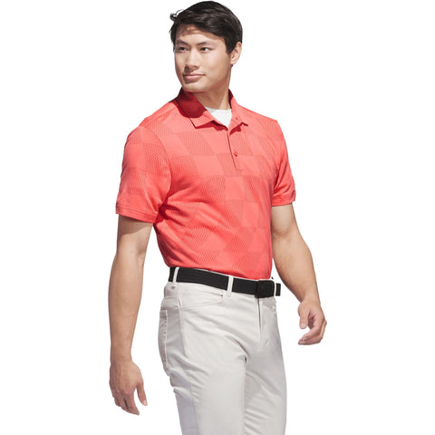 Ultimate365 Textured Jacquard Polo Shirt Herren