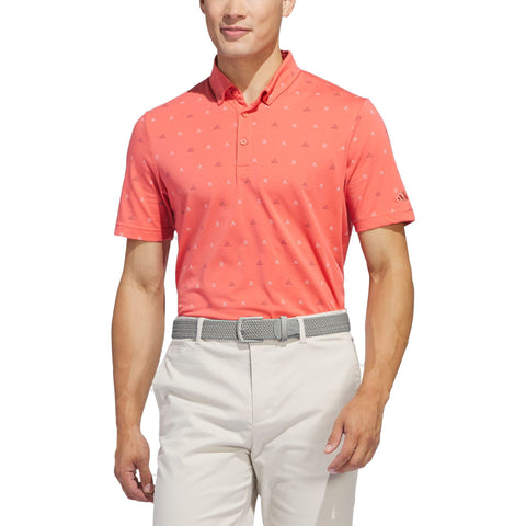 Go-To Print Polo Shirt Herren