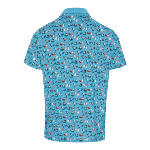 Player All-Over Print Polo Herren