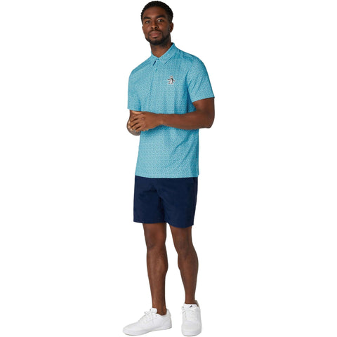 All-Over Golf Ball Polo Herren