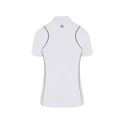 Mesh Sleeve Frontzip Shirt