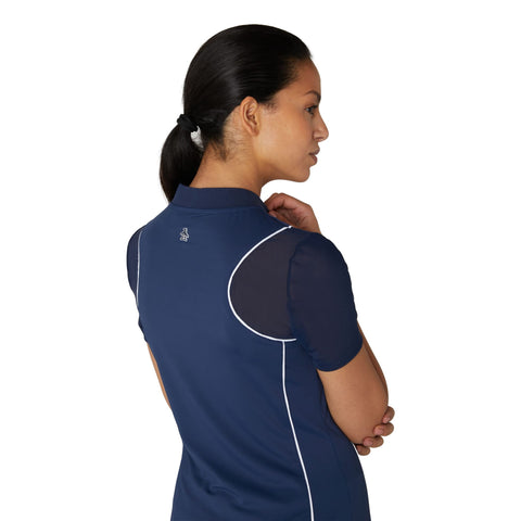 Mesh Sleeve Frontzip Shirt