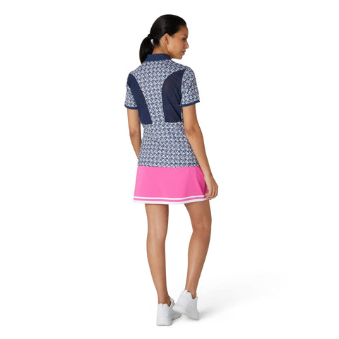 Geo Printed Meshback Polo