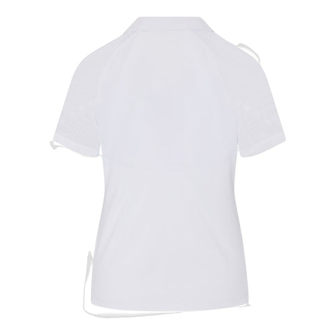 V-Neck Colour Polo Damen