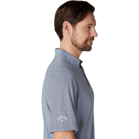 New All Over Polo Herren