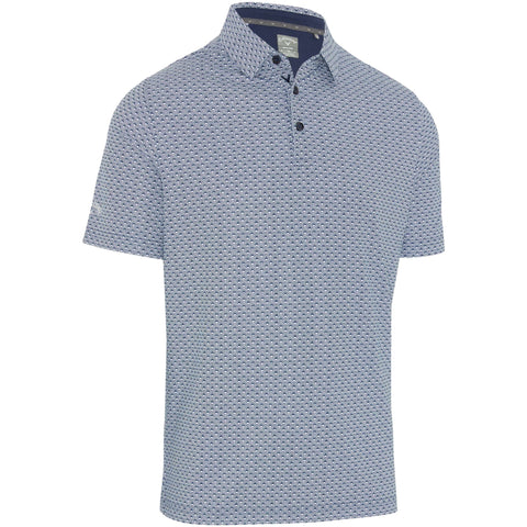 New All Over Polo Herren