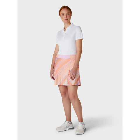 Striped Pleated Skort
