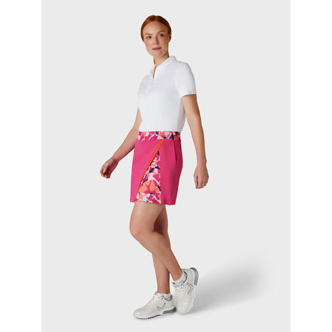 Geometric Flora Skort