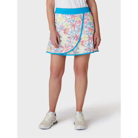 Chev Foral Wrap Skort