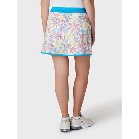Chev Foral Wrap Skort