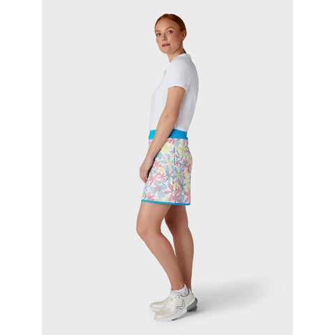 Chev Foral Wrap Skort
