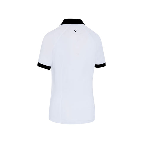 Short Sleeve V-Placket ColorBL Shirt