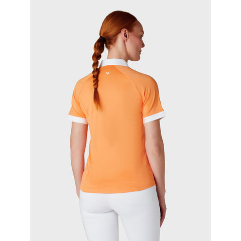 Short Sleeve V-Placket ColorBL Shirt