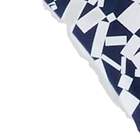 Two Tone Geo 1/2 Sleeve Shirt Damen