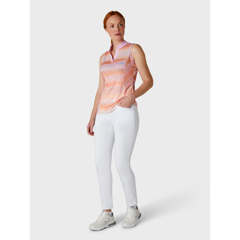 Striped Sleeveless Chev P Shirt