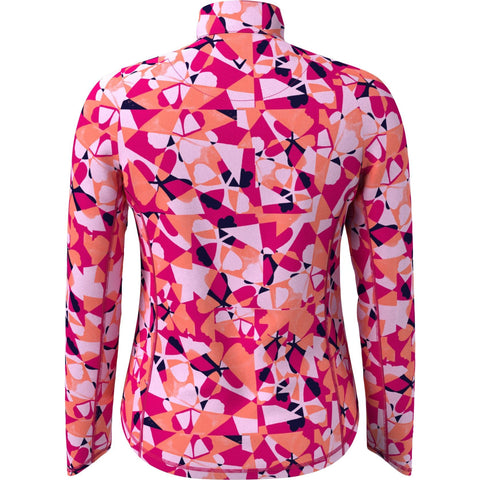 Geometric Floral Print Shirt