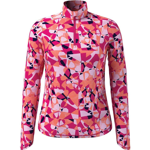 Geometric Floral Print Shirt