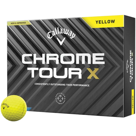 Chrome Tour X [12 Stück] Golfbälle (2024)