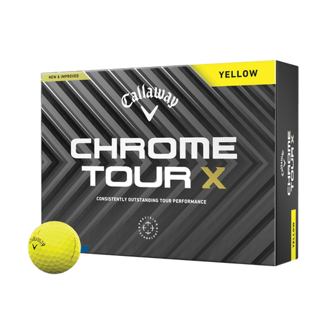 Chrome Tour X [12 Stück] Golfbälle (2024)