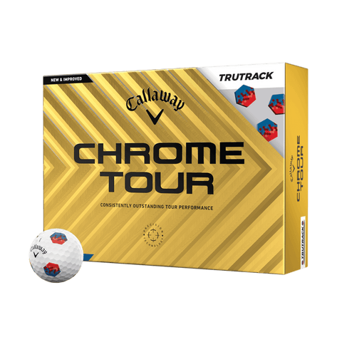 Chrome Tour TruTrack [12 Stück] Golfbälle (2024)