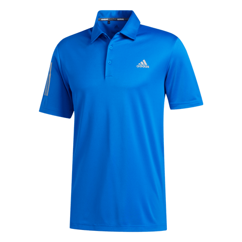 3-Stripe Basic Polo Blue/Grey