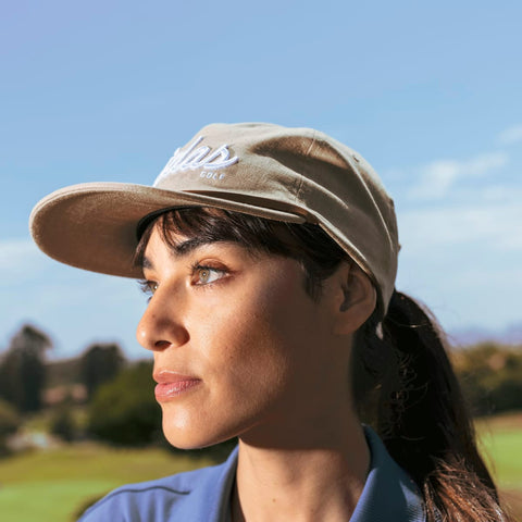 5 Panel Script Golfkappe