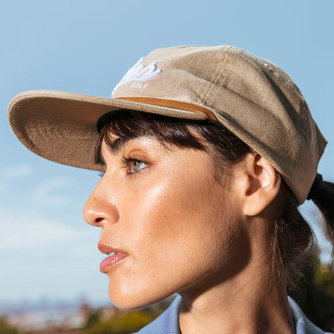 5 Panel Script Golfkappe