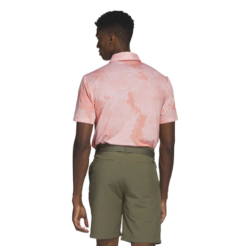 Flower Mesh Poloshirt