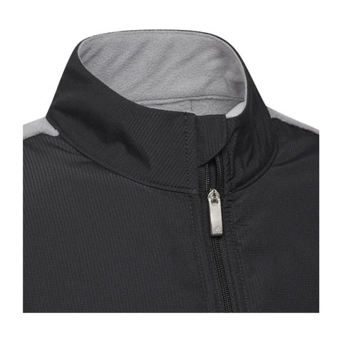 Jr. Fleece Gilet Grau/Schwarz J140