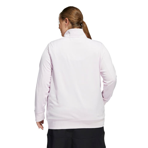 W Texture Full Zip Jacke Almost Pink