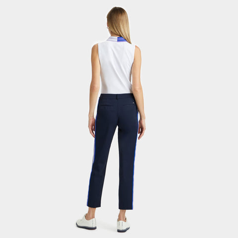 1/4 Zip Tech Pique Sleveless Polo