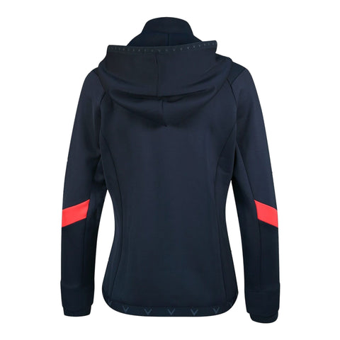 Fleece Hoodie Damen Peacoat Damen