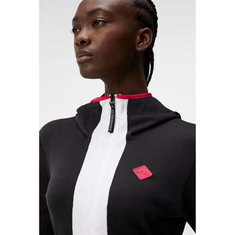 Powerline Hood Damen Schwarz
