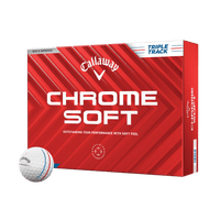 Chrome Soft Triple Track Golfbälle (2024)